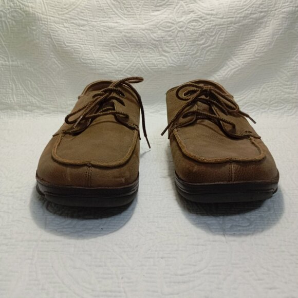 Olukai Hamakuapoko Mens Leather Lace-Up Shoes US 9.5 EU 42.5 Casual & Durable - Picture 2 of 10